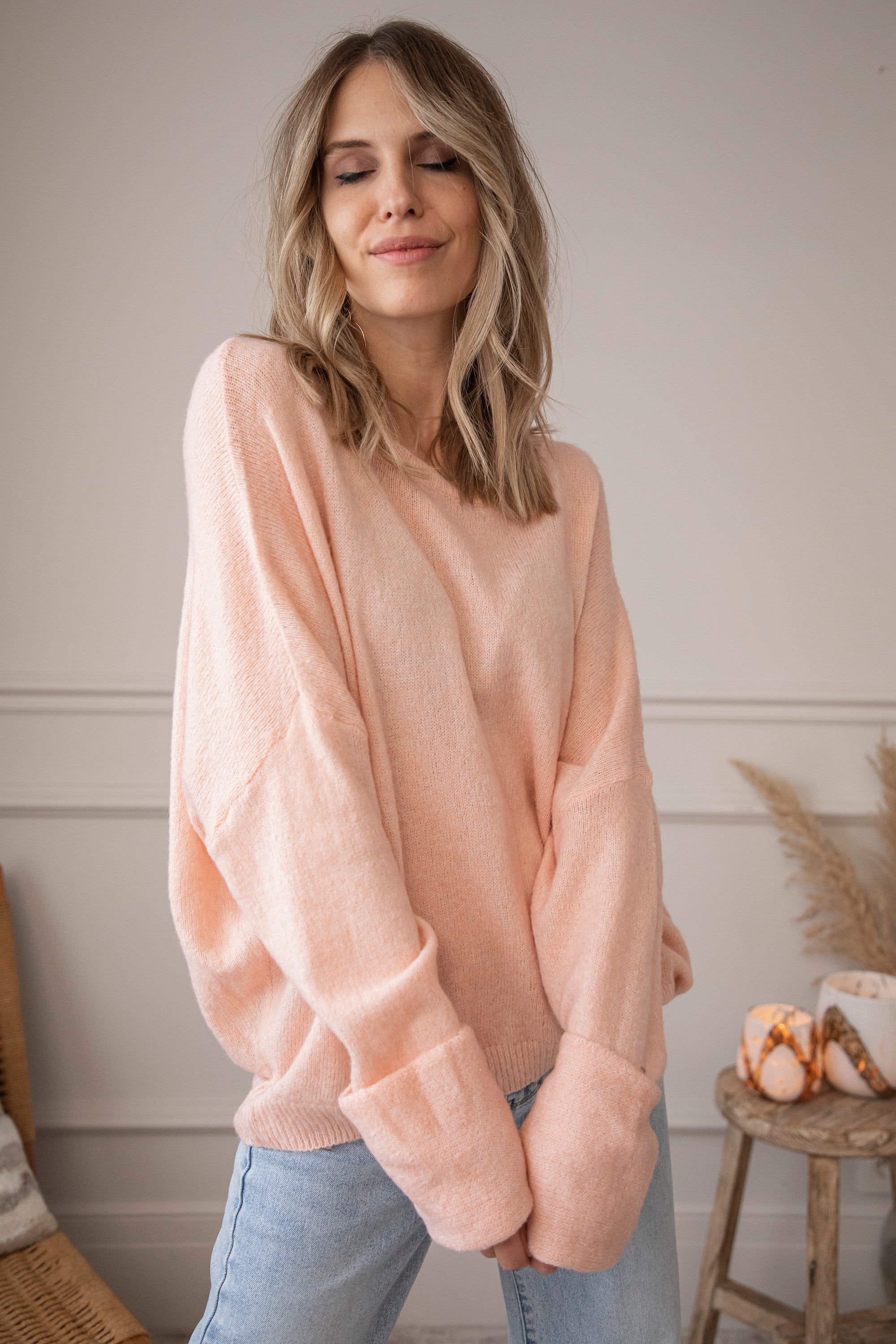 Blush 2025 oversized sweater