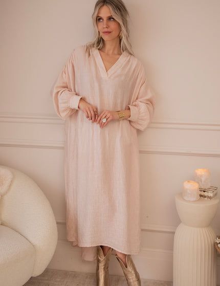 Slow Flow Soft Pink - Maxi Dress