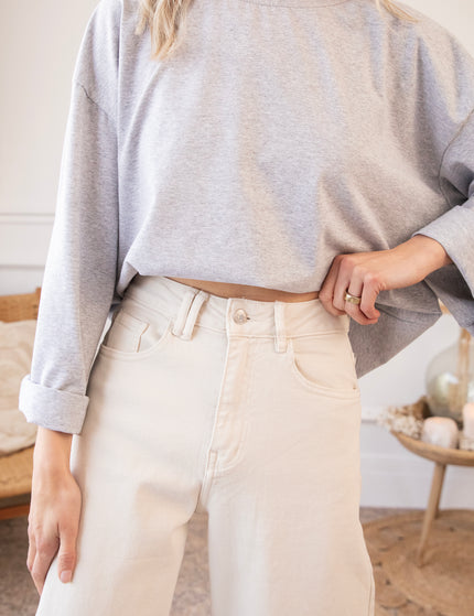 Bella Balloon Beige - Jeans