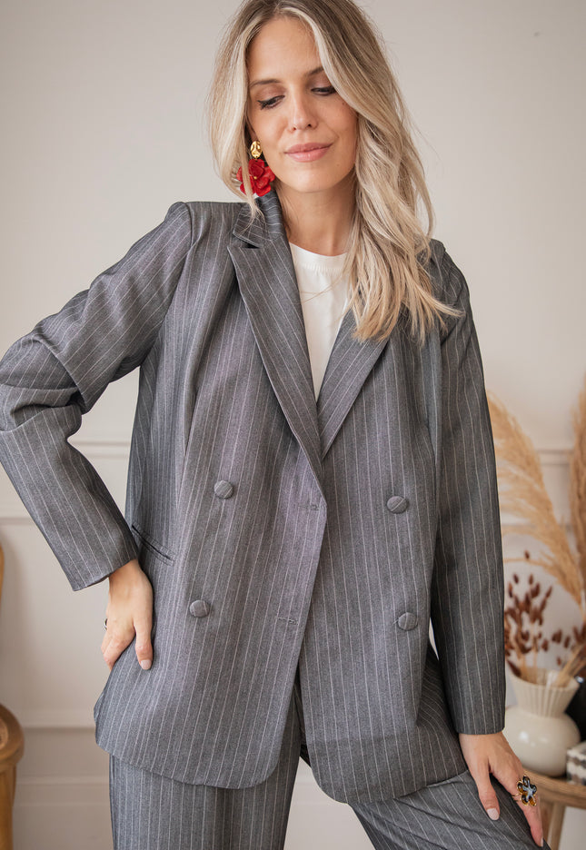 Taylor Dark Grey - Blazer