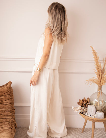Easy Like Denim Beige - Broek