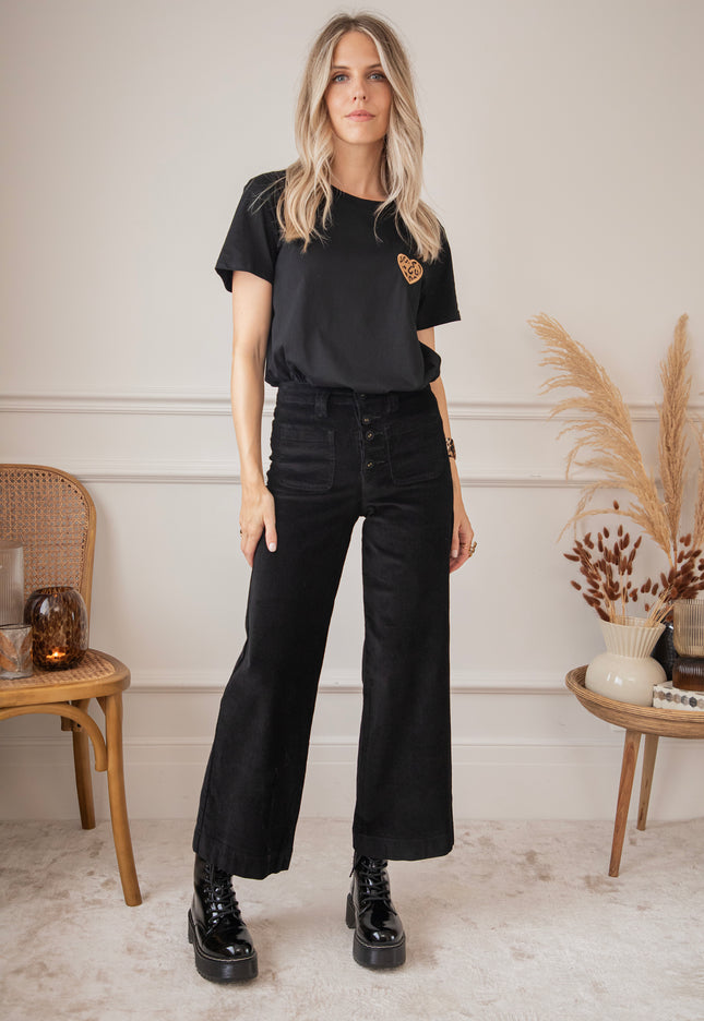 Renée Rib Black - Broek