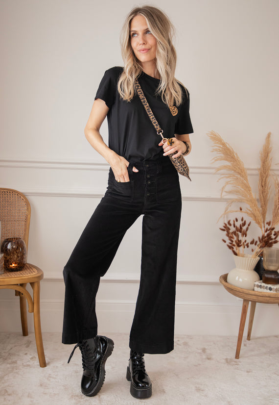 Renée Rib Black - Broek