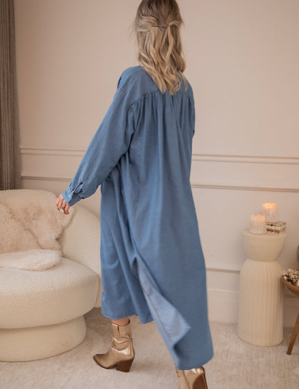 Slow Flow Blue - Maxi Dress