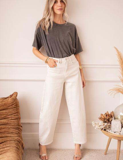 Jeans - Bella Balloon - Beige