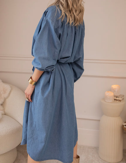 Slow Flow Blue - Maxi Dress