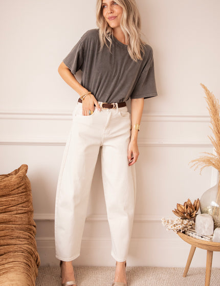 Jeans - Bella Balloon - Beige