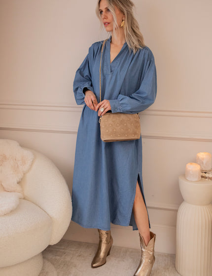 Slow Flow Blue - Maxi Dress