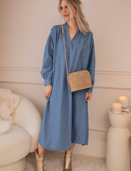 Slow Flow Blue - Maxi Dress