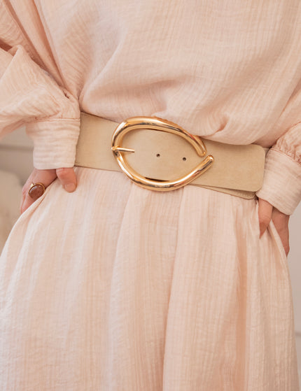 Waist Embrace Beige/Gold - Belt