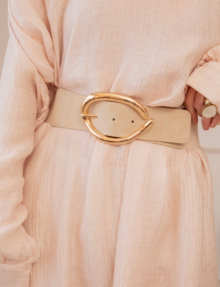 Waist Embrace Beige/Gold - Belt