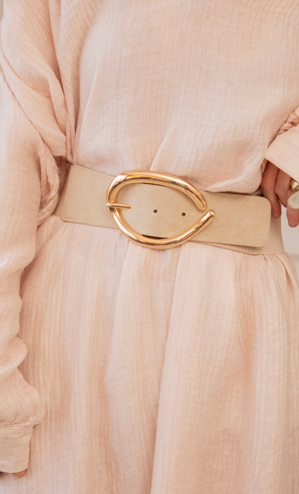 Waist Embrace Beige/Gold - Belt