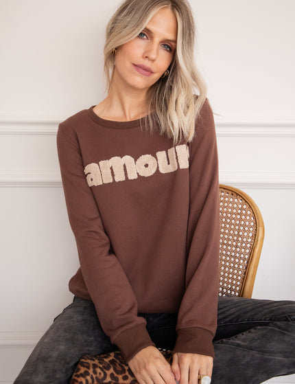 Amour Brown/Taupe - Sweater