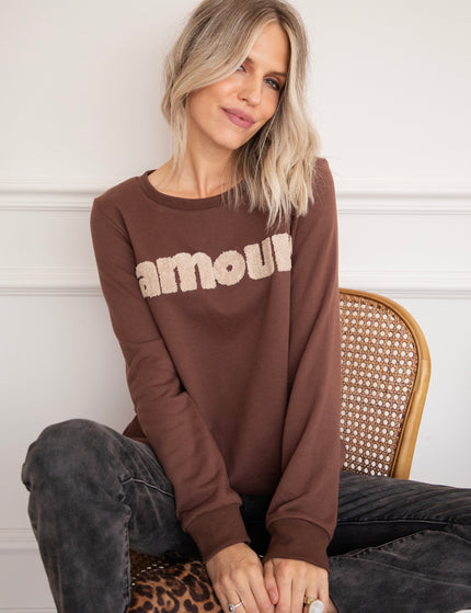 Amour Brown/Taupe - Sweater