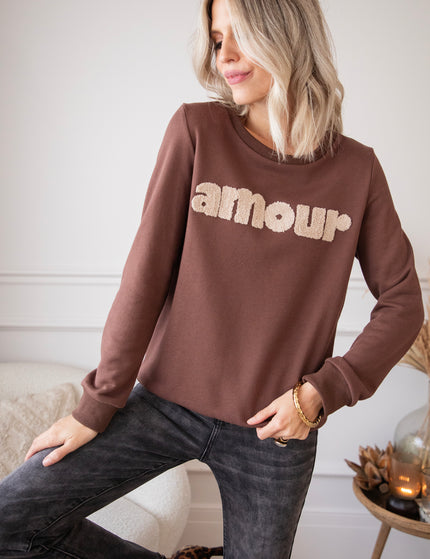 Amour Brown/Taupe - Sweater