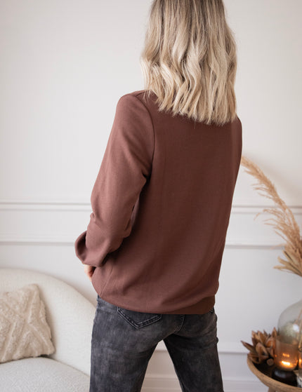Amour Brown/Taupe - Sweater