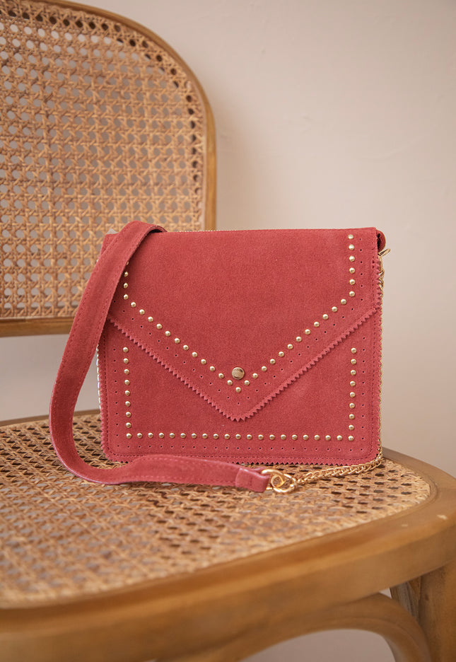 Pop Of Charm Indian Red - Handtas