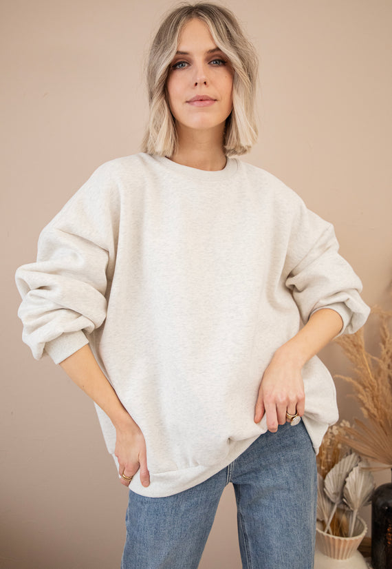 Simplicity Soft Grey - Sweater