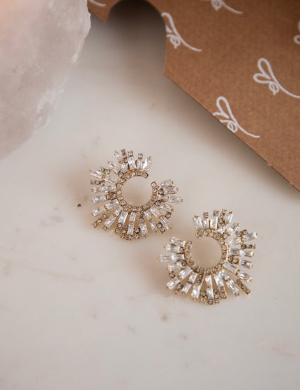 Crystal Chic Silver/Gold - Oorbellen