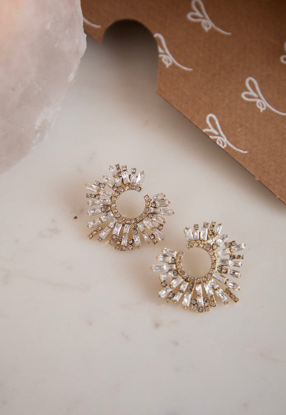 Crystal Chic Silver/Gold - Oorbellen