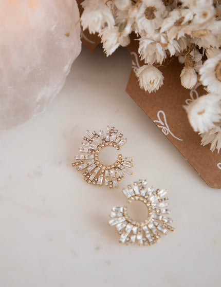 Crystal Chic Silver/Gold - Oorbellen