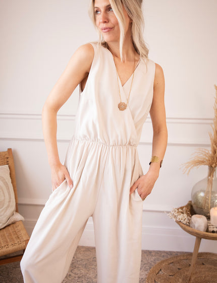 Simone Beige - Jumpsuit
