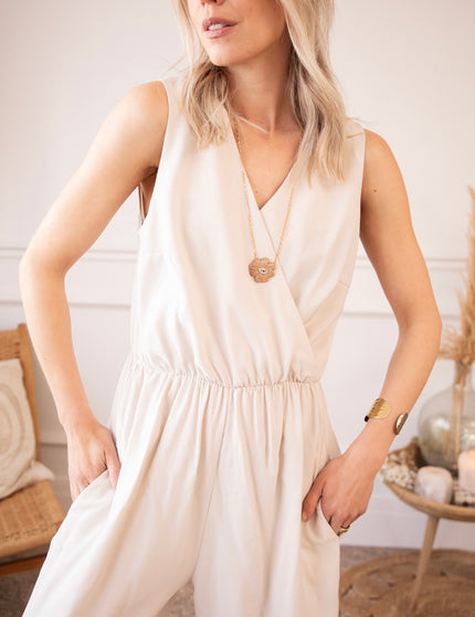 Simone Beige - Jumpsuit