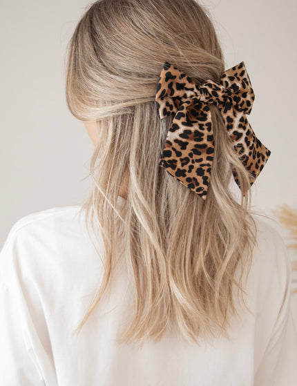 The Wild Bow Brown - Hair Pin