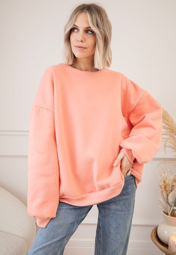 Simplicity Coral - Sweater