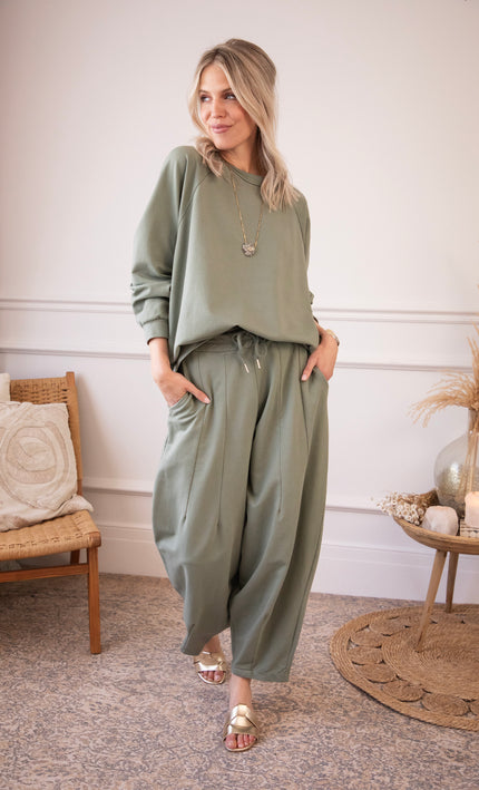 Easy Liv Kaki - Combi Set
