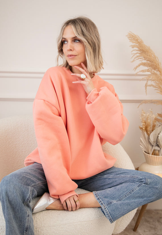 Simplicity Coral - Sweater