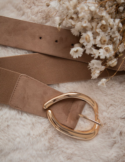 Waist Embrace Taupe/Gold - Belt