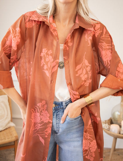 Bloom Breeze Rusty/Sweet Pink - Jurk/Tuniek