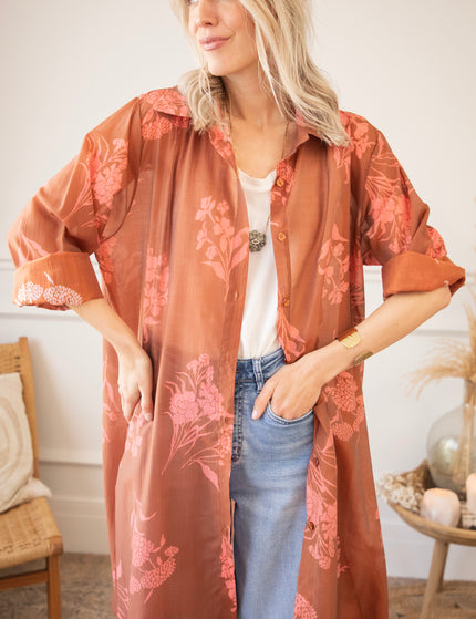 Bloom Breeze Rusty/Sweet Pink - Jurk/Tuniek