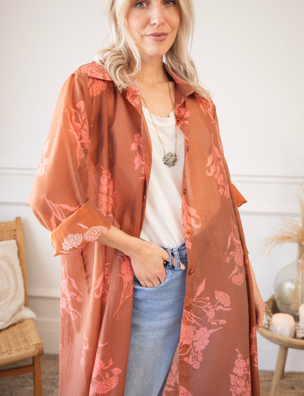 Bloom Breeze Rusty/Sweet Pink - Jurk/Tuniek