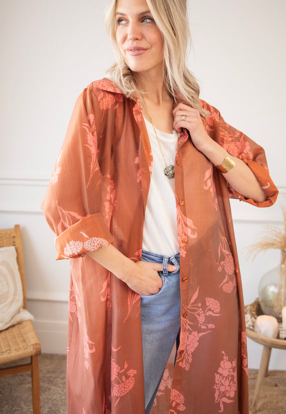 Bloom Breeze Rusty/Sweet Pink - Jurk/Tuniek