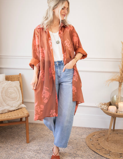Bloom Breeze Rusty/Sweet Pink - Jurk/Tuniek