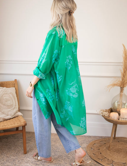 Bloom Breeze Green/Blue - Jurk/Tuniek