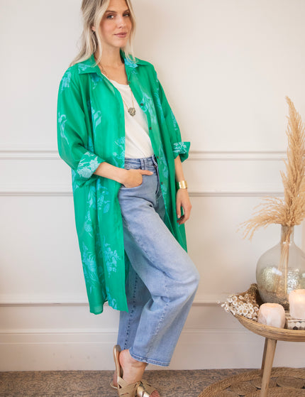 Bloom Breeze Green/Blue - Jurk/Tuniek