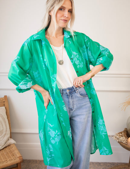 Bloom Breeze Green/Blue - Jurk/Tuniek