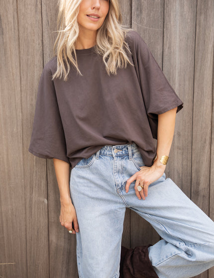 Butterfly Base Choco - T-Shirt