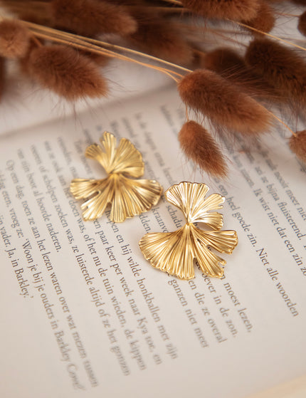 Feya Flow Gold - Earrings