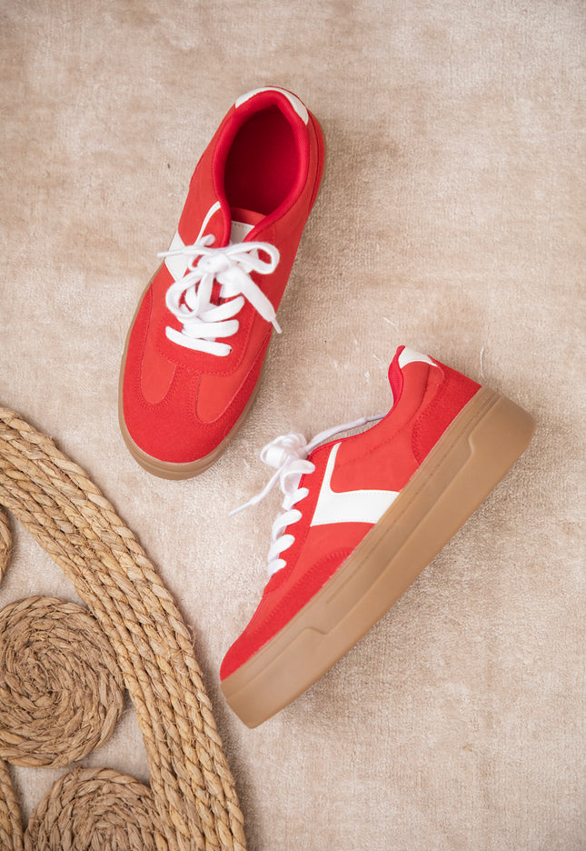 Penny Platform Red - Sneakers