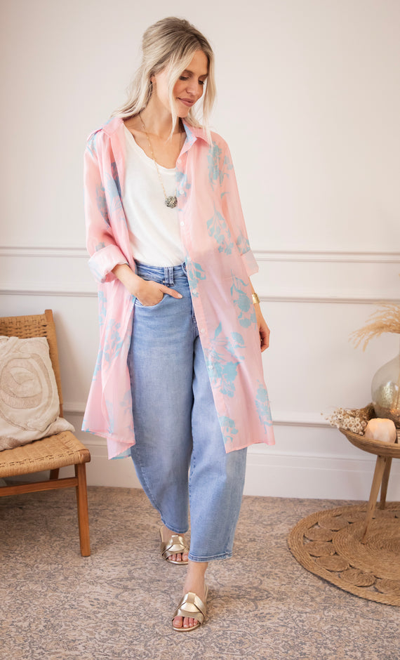 Bloom Breeze Baby Pink/Baby blue - Jurk/Tuniek