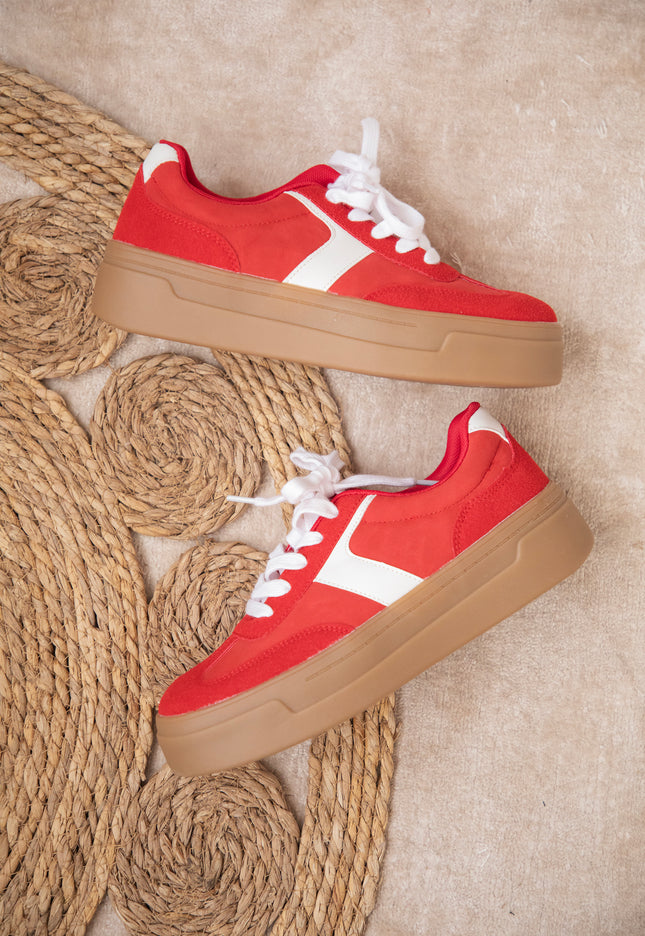 Penny Platform Red - Sneakers