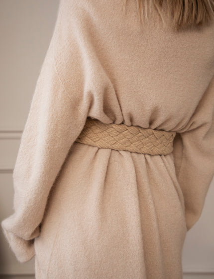 Knit Around Me Beige - Belt