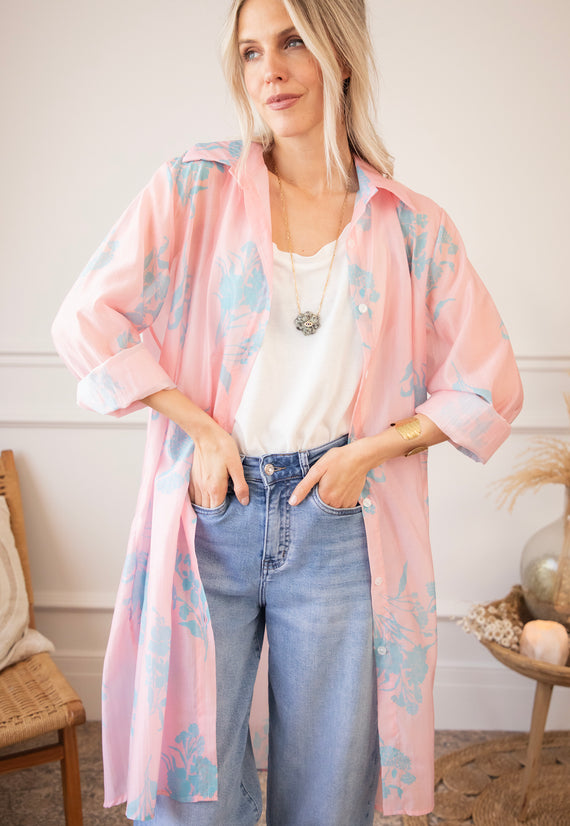 Bloom Breeze Baby Pink/Baby blue - Jurk/Tuniek