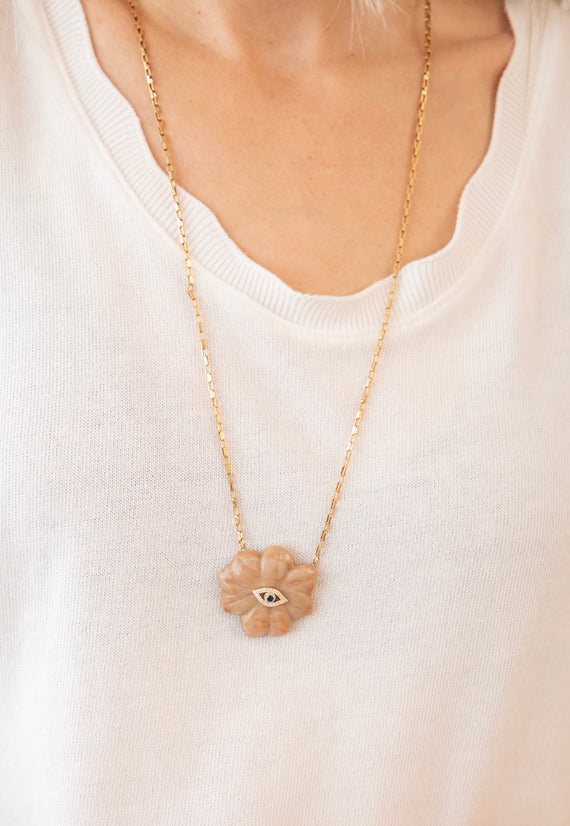 Your Crystal Guardian Brown/Red - Necklace