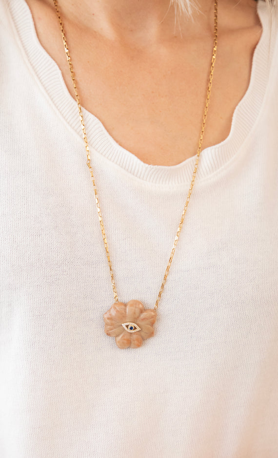 Your Crystal Guardian Brown/Red - Necklace