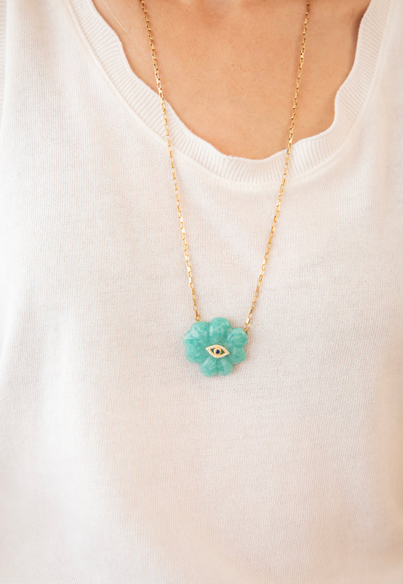 Your Crystal Guardian Green - Necklace